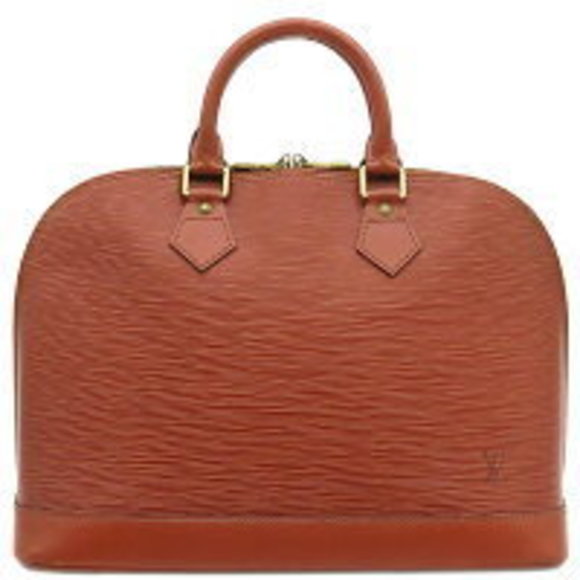 Louis Vuitton Alma Bag Epi Leather Brown Shoulder Bag - Picture 1 of 9